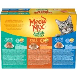 Meow Mix Pate Toppers Seafood & Poultry Variety Pack Cat Food Trays 10 Meow Mix Pate Toppers Seafood & Poultry Variety Pack Cat Food Trays -Furry Friends 100270 PT3. AC SS1800 V1662475860