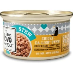 I And Love And You Chicky-Da-Lish Stew Grain-Free Canned Cat Food