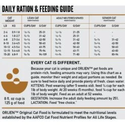 ORIJEN Original Grain-Free Dry Cat Food -Furry Friends 101301 PT6. AC SS1800 V1689693080