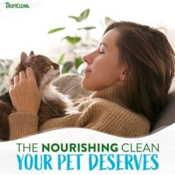 TropiClean Waterless Dander Reducing Cat Shampoo -Furry Friends 101325 PT8. AC SS1800 V1684413172