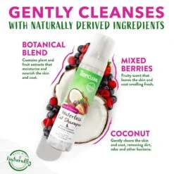 TropiClean Waterless Deep Cleaning Cat Shampoo -Furry Friends 101327 PT3. AC SS1800 V1684404089