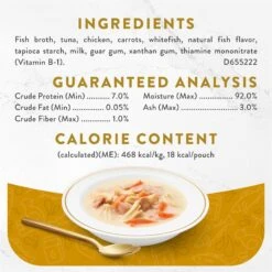 Fancy Feast Creamy Broths With Tuna, Chicken & Whitefish Supplemental Wet Cat Food Pouches -Furry Friends 101735 PT3. AC SS1800 V1696258713