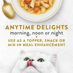 Fancy Feast Classic Broths With Chicken & Vegetables Supplemental Wet Cat Food Pouches 13 Fancy Feast Classic Broths With Chicken & Vegetables Supplemental Wet Cat Food Pouches -Furry Friends 101736 PT2. AC SS1800 V1696264488