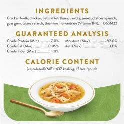 Fancy Feast Classic Broths With Chicken & Vegetables Supplemental Wet Cat Food Pouches 14 Fancy Feast Classic Broths With Chicken & Vegetables Supplemental Wet Cat Food Pouches -Furry Friends 101736 PT3. AC SS1800 V1696264367