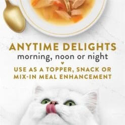 Fancy Feast Classic Broths With Tuna, Anchovies & Whitefish Supplemental Wet Cat Food Pouches 13 Fancy Feast Classic Broths With Tuna, Anchovies & Whitefish Supplemental Wet Cat Food Pouches -Furry Friends 101739 PT2. AC SS1800 V1696265647