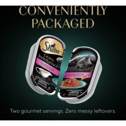 Sheba Gravy Indulgence Salmon Entree In Extra Gravy Grain-Free Adult Wet Cat Food, 2.64-oz Can, Case Of 24 -Furry Friends 1017670 PT4. AC SS1800 V1700599141