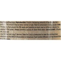 Lotus Just Juicy Venison Stew Grain-Free Canned Cat Food -Furry Friends 101910 PT5. AC SS1800 V1496757295