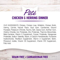 Wellness Complete Health Poultry Lovers Pate Variety Pack Grain-Free Natural Canned Cat Food 18 Wellness Complete Health Poultry Lovers Pate Variety Pack Grain-Free Natural Canned Cat Food -Furry Friends 102005 PT7. AC SS1800 V1611613939