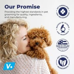 Vetnique Labs Furbliss Hypoallergenic Sensitive Skin Dog & Cat Shampoo, Fragrance Free, 16-oz Bottle -Furry Friends 1021614 PT6. AC SS1800 V1701361964