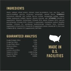 Purina Pro Plan Adult Salmon Entree In Sauce Canned Cat Food -Furry Friends 102293 PT4. AC SS1800 V1636672307