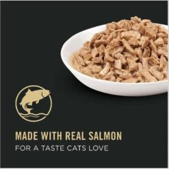 Purina Pro Plan Adult Salmon Entree In Sauce Canned Cat Food -Furry Friends 102293 PT8. AC SS1800 V1638307588
