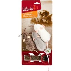 Petlinks Lil' Creepers Refillable Cat Toy With Catnip 14 Petlinks Lil' Creepers Refillable Cat Toy With Catnip -Furry Friends 102630 PT7. AC SS1800 V1595367656