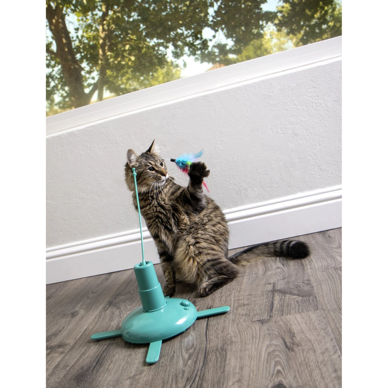 SmartyKat Loco Motion Electronic Cat Toy 5 SmartyKat Loco Motion Electronic Cat Toy - Image 3