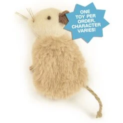 SmartyKat Madcap Mania Refillable Catnip Cat Toy, Character Varies