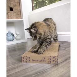 SmartyKat Super Scratcher With Catnip Cat Scratcher -Furry Friends 102821 PT4. AC SS1800 V1589808383