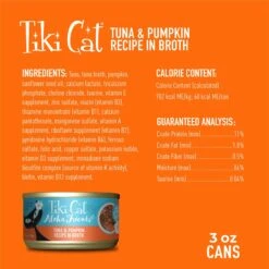 Tiki Cat Aloha Friends Tuna With Pumpkin Grain-Free Wet Cat Food -Furry Friends 102918 PT2. AC SS1800 V1657654927