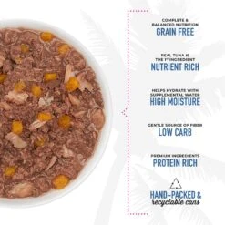 Tiki Cat Aloha Friends Tuna With Tilapia & Pumpkin Grain-Free Wet Cat Food -Furry Friends 102928 PT4. AC SS1800 V1703863217