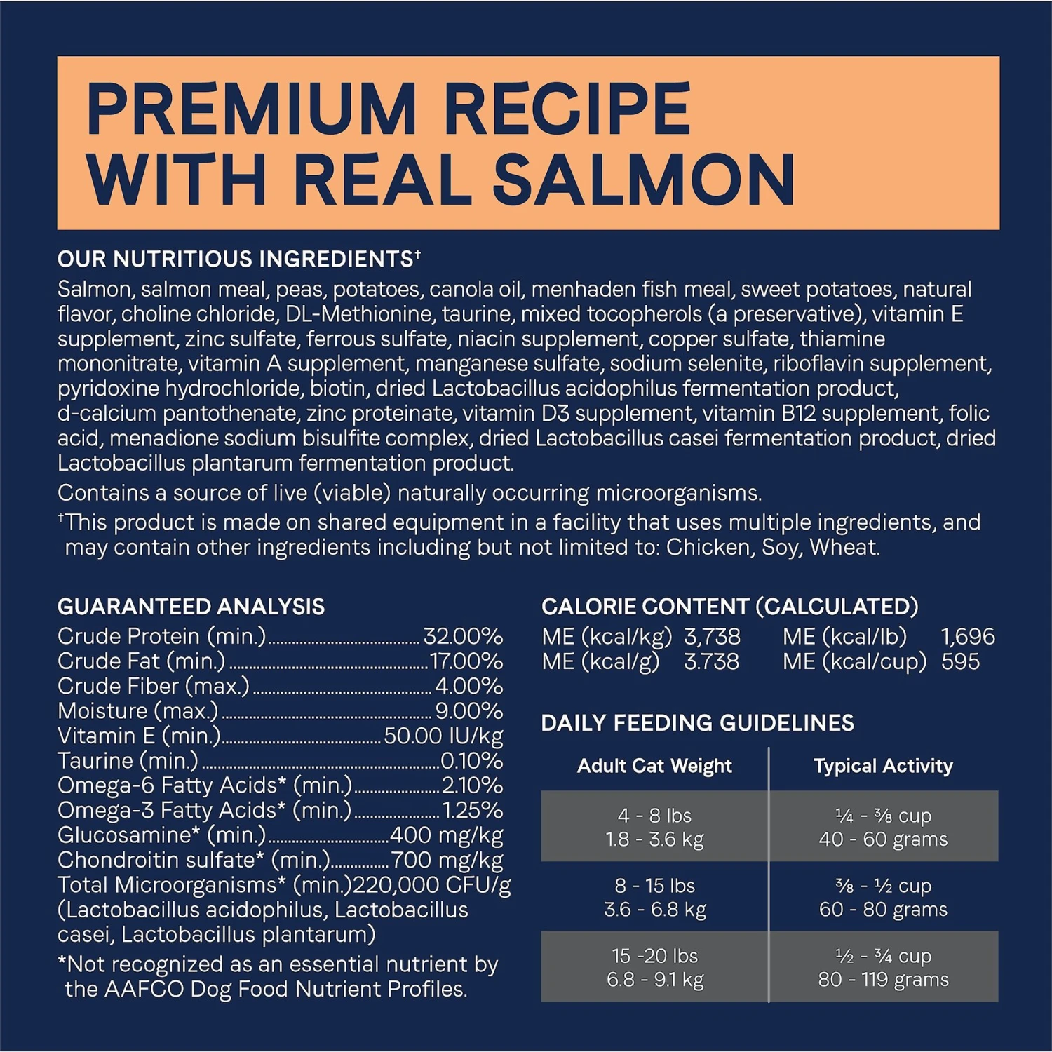 CANIDAE Grain-Free PURE Limited Ingredient Salmon Recipe Dry Cat Food 8 CANIDAE Grain-Free PURE Limited Ingredient Salmon Recipe Dry Cat Food - Image 6