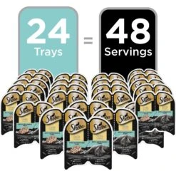 Sheba Perfect Portions Grain-Free Sustainable Tuna Cuts In Gravy Entree Adult Wet Cat Food Trays -Furry Friends 103399 PT3. AC SS1800 V1635969108