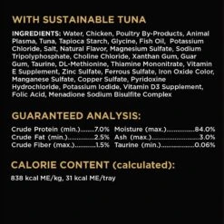 Sheba Perfect Portions Grain-Free Sustainable Tuna Cuts In Gravy Entree Adult Wet Cat Food Trays -Furry Friends 103399 PT4. AC SS1800 V1635969079