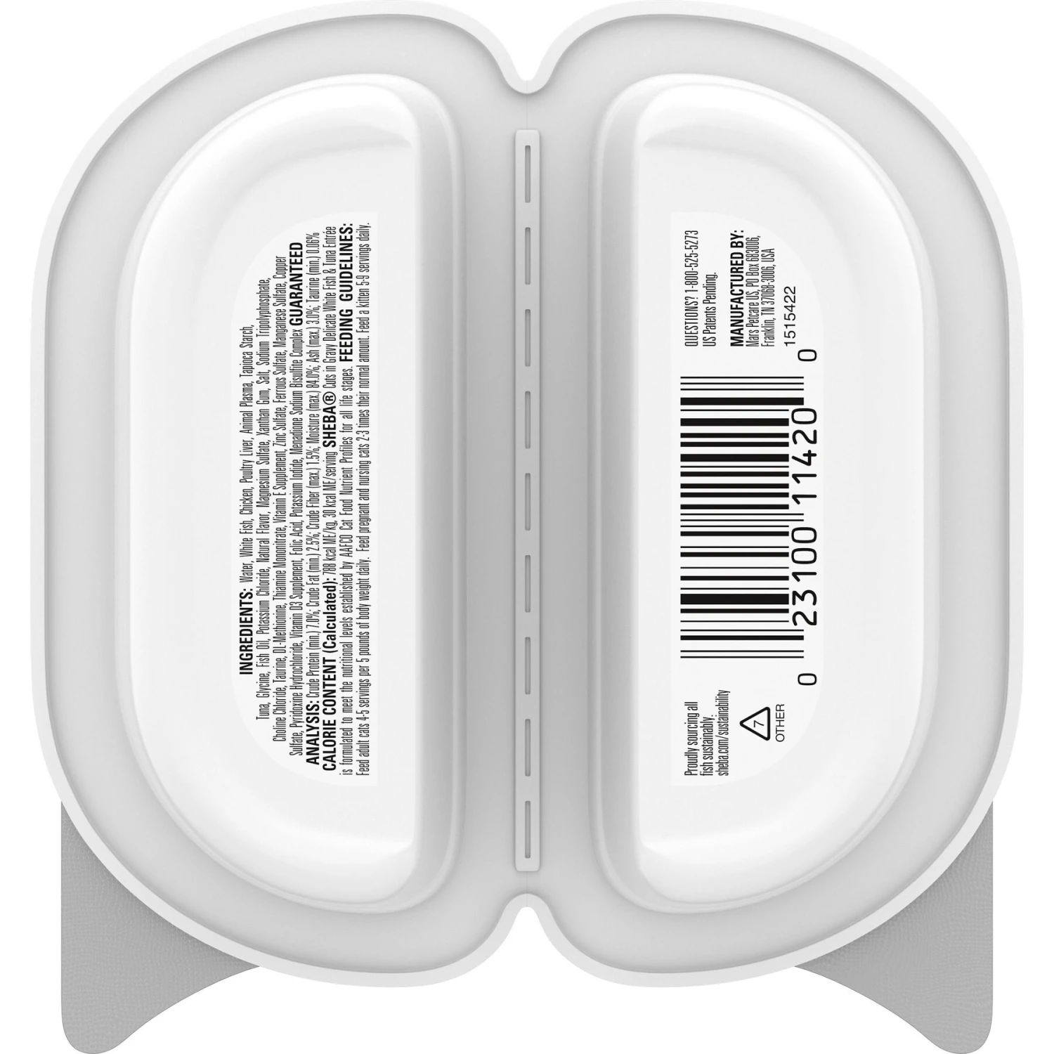 Sheba Perfect Portions Grain-Free Delicate Whitefish & Tuna Cuts In Gravy Entree Adult Wet Cat Food Trays 4 Sheba Perfect Portions Grain-Free Delicate Whitefish & Tuna Cuts In Gravy Entree Adult Wet Cat Food Trays - Image 2