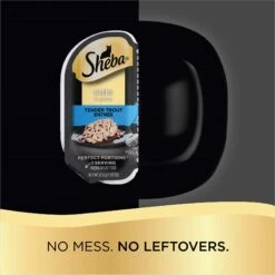 Sheba Perfect Portions Grain-Free Tender Trout Cuts In Gravy Entree Wet Adult Cat Food Trays -Furry Friends 103418 PT3. AC SS1800 V1626989798