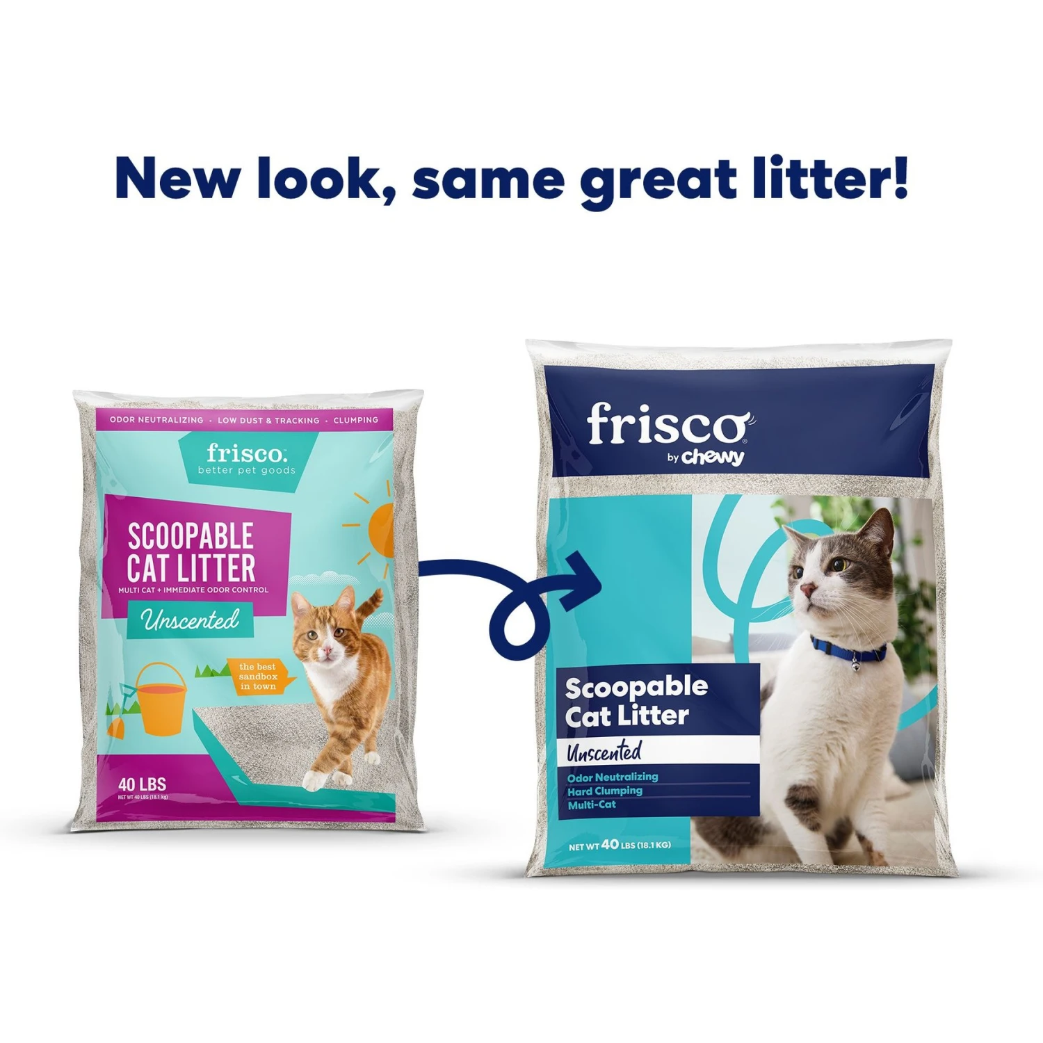 Frisco Multi-Cat Unscented Clumping Clay Cat Litter 4 Frisco Multi-Cat Unscented Clumping Clay Cat Litter - Image 2