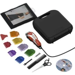 Wahl Deluxe U-Clip Dog & Cat Clipper Kit -Furry Friends 104446 PT2. AC SS1800 V1521573794