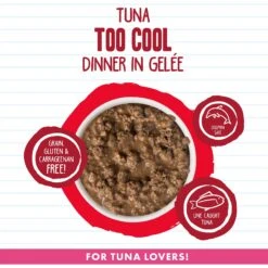 BFF Tuna Too Cool Dinner In Gelee Canned Cat Food -Furry Friends 104698 PT2. AC SS1800 V1644908539