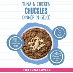 BFF Tuna & Chicken Chuckles Dinner In Gelee Canned Cat Food -Furry Friends 104788 PT2. AC SS1800 V1644913321