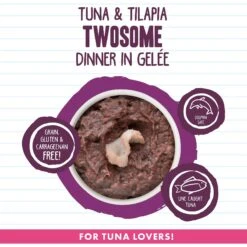 BFF Tuna & Tilapia Twosome Dinner In Gelee Canned Cat Food 13 BFF Tuna & Tilapia Twosome Dinner In Gelee Canned Cat Food -Furry Friends 104803 PT2. AC SS1800 V1644905558