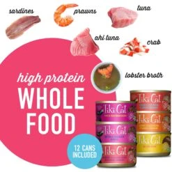 Tiki Cat Grill Variety Pack Grain-Free Canned Cat Food -Furry Friends 105266 PT3. AC SS1800 V1703699813