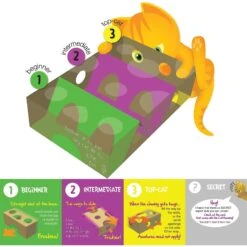 Cat Amazing Interactive Treat Maze & Puzzle Cat Toy -Furry Friends 105304 PT7. AC SS1800 V1591991789