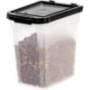 IRIS USA WeatherPro Dog, Cat, Bird & Small-Pet Food Storage Bin Airtight Container -Furry Friends 105871 MAIN. AC SS1800 V1680808962