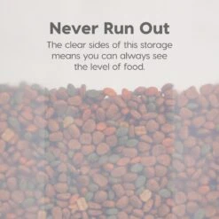 IRIS USA WeatherPro Dog, Cat, Bird & Small-Pet Food Storage Bin Airtight Container -Furry Friends 105871 PT6. AC SS1800 V1680796047