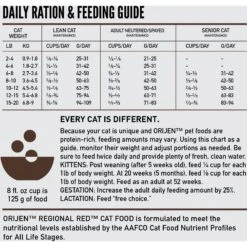 ORIJEN Regional Red Grain-Free Dry Cat Food -Furry Friends 106516 PT7. AC SS1800 V1689607052