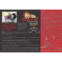 All Four Paws Comfy Cone E-Collar For Dogs & Cats, Black -Furry Friends 106789 PT3. AC SS1800 V1517351190