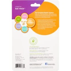 SmartyKat Rat Pack Kicker Cat Toy, Color Varies -Furry Friends 107601 PT3. AC SS1800 V1527257490