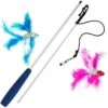 Pet Fit For Life 2 Fish Feather Wand Cat Toy -Furry Friends 109324 MAIN. AC SS1800 V1589320679