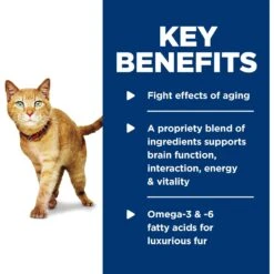 Hill's Science Diet Adult 7+ Senior Vitality Chicken & Vegetable Stew Canned Cat Food 14 Hill's Science Diet Adult 7+ Senior Vitality Chicken & Vegetable Stew Canned Cat Food -Furry Friends 109371 PT5. AC SS1800 V1597967223