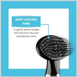 ConairPROPET Soft Slicker Cat Brush -Furry Friends 109658 PT3. AC SS1800 V1691439924