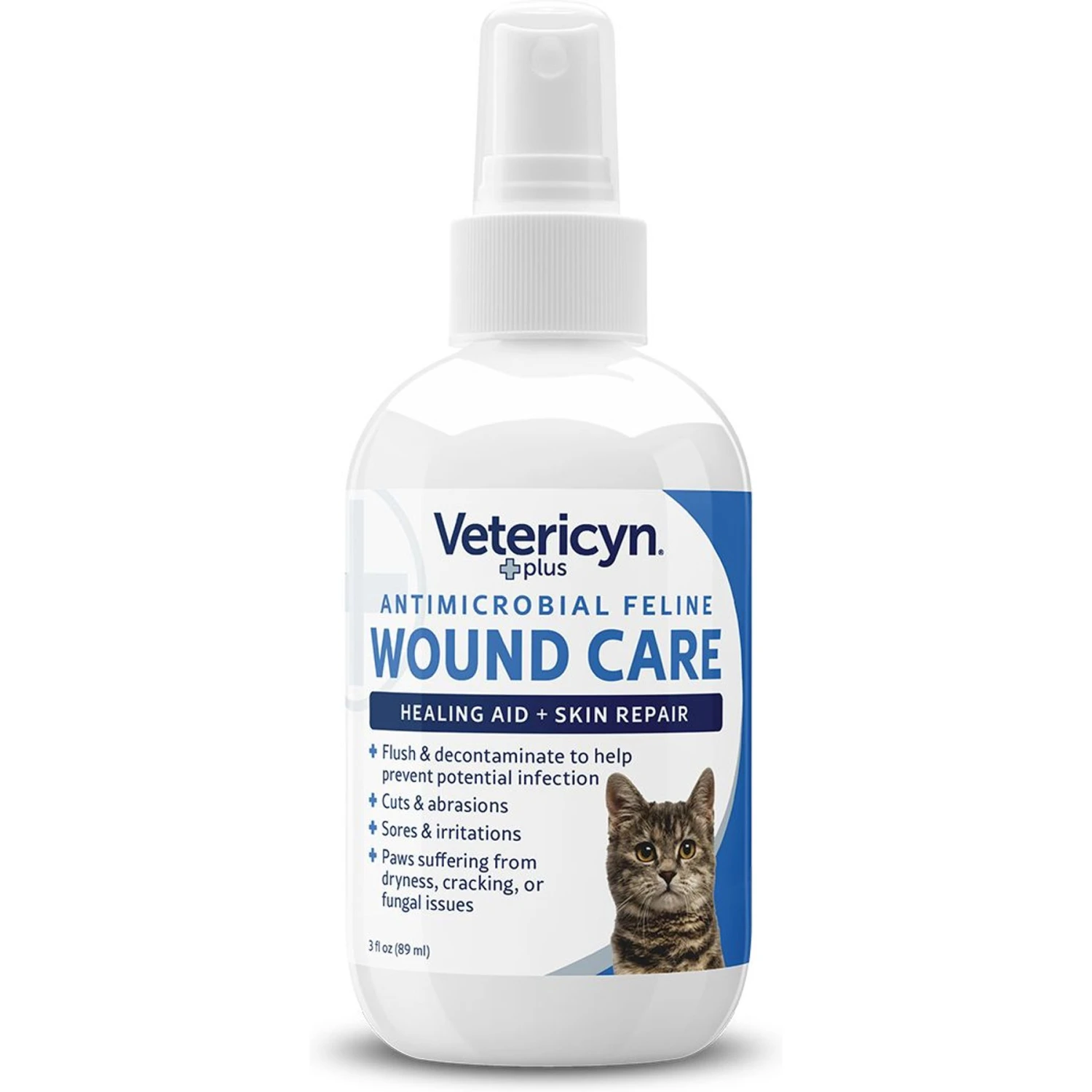 Vetericyn Plus Antimicrobial Cat Wound Care Spray 6 Vetericyn Plus Antimicrobial Cat Wound Care Spray - Image 4