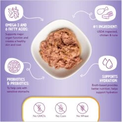 Health Extension Grain-Free Chicken & Tuna Recipe Canned Cat Food -Furry Friends 110489 PT6. AC SS1800 V1693319999