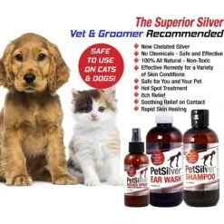 PetSilver Wound Spray For Dogs & Cats 9 PetSilver Wound Spray For Dogs & Cats -Furry Friends 111347 PT3. AC SS1800 V1488379296