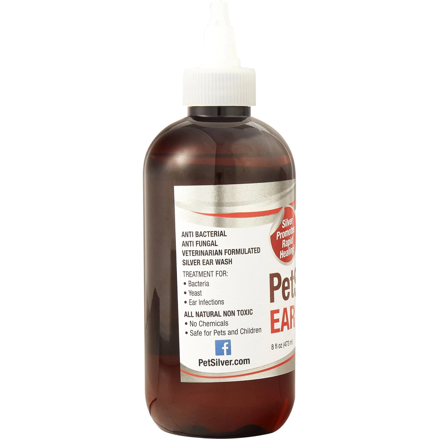 PetSilver Antimicrobial Dog & Cat Ear Wash 7 PetSilver Antimicrobial Dog & Cat Ear Wash - Image 5