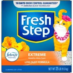 Fresh Step Hawaiian Aloha Scented Clumping Clay Cat Litter -Furry Friends 111378 PT6. AC SS1800 V1694465218