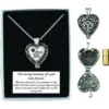 Cathedral Art Always In My Heart Memorial Ashes Locket Necklace