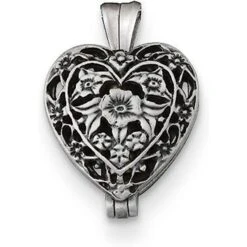 Cathedral Art Always In My Heart Memorial Ashes Locket Necklace -Furry Friends 112025 PT2. AC SS1800 V1489008162