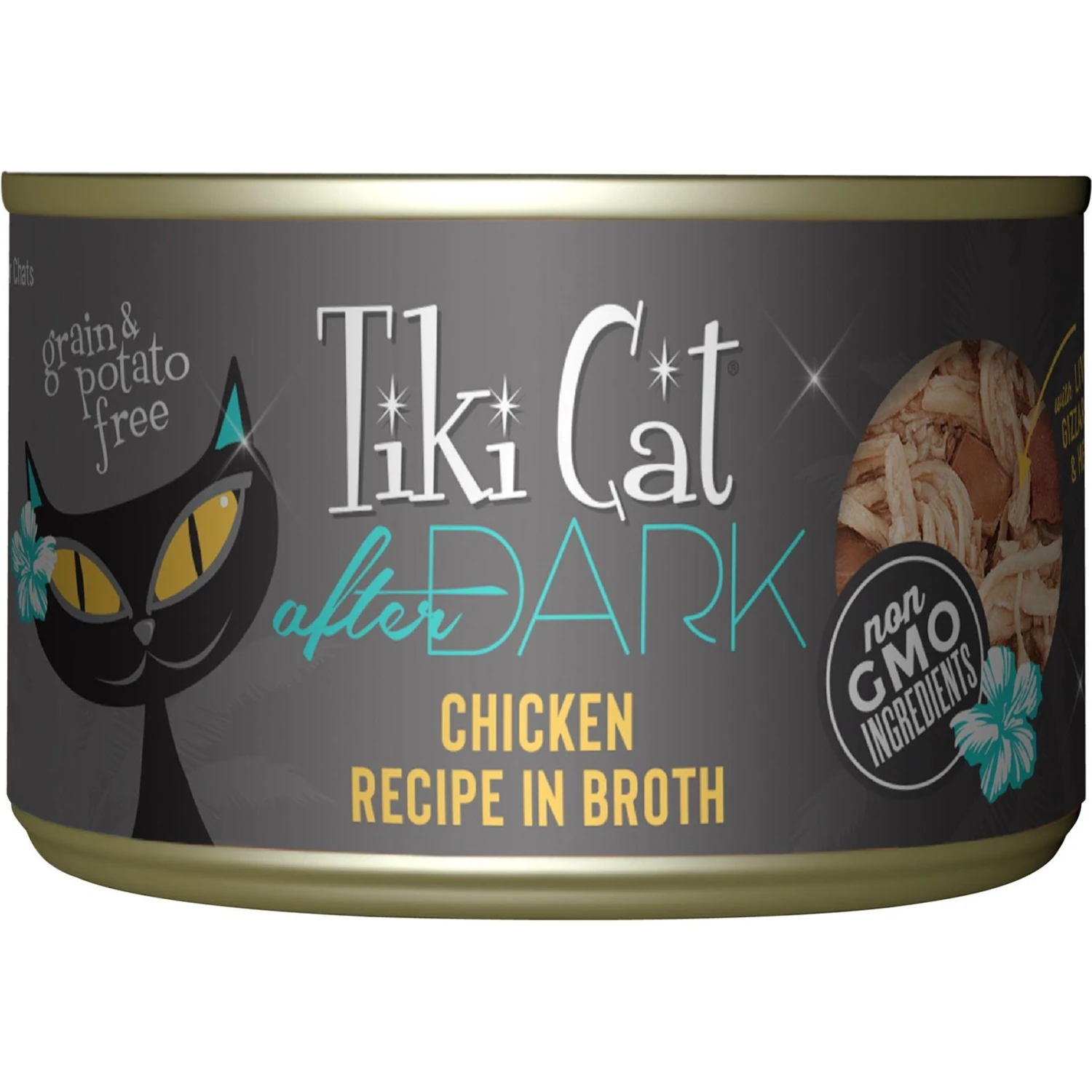Tiki Cat After Dark Chicken Canned Cat Food 3 Tiki Cat After Dark Chicken Canned Cat Food