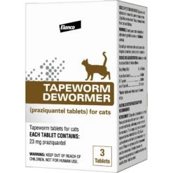 Elanco Dewormer For Tapeworms For Cats -Furry Friends 112342 PT2. AC SS1800 V1634672191